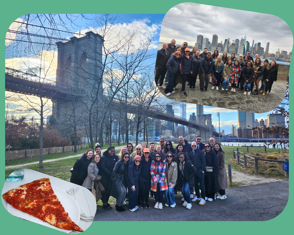 Corporate outing in Brooklyn